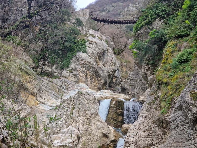 From Gjirokastër: Selcka waterfall swim and 1400 "yo" Church - Key Points