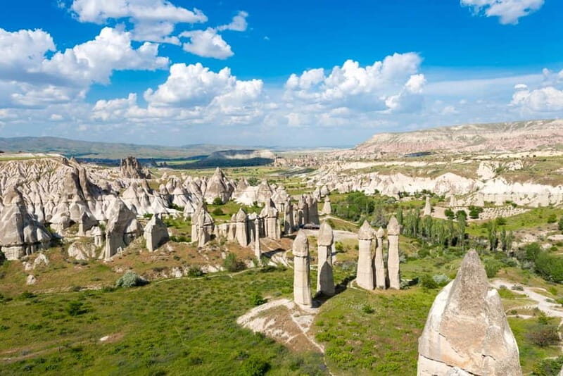 From Göreme: Cappadocia Red and Green Highlights Tour - Panoramic Views from Uchisar Castle