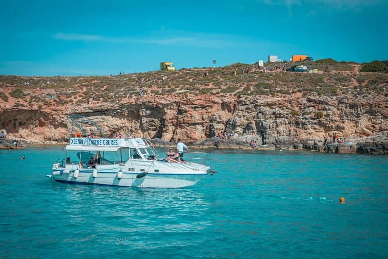 From Gozo:Around Comino, Blue Lagoon, Crystal Lagoon & Caves - Key Points