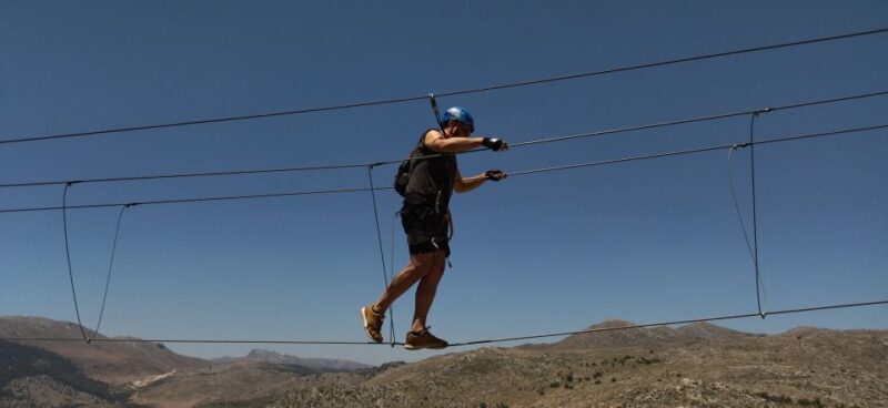 From Granada: Climb Zafarrayas Via Ferrata John Hogbin - Activity Description