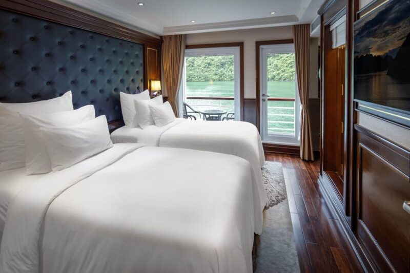 From Ha Noi: Cruise 5 Star Luxury at Ha Long Bay 2D1N - Day Two Activities