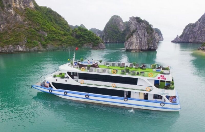 From Hanoi: 1-Day Ha Long Bay Luxury Cruise With Jacuzzi - Daily Itinerary
