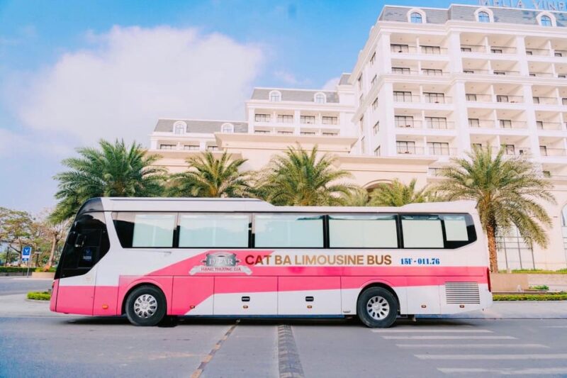 From Hanoi: Cat Ba Limousine Bus With High-Speed Boat … - Amenities and Comfort