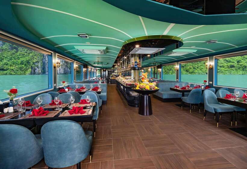From Hanoi: Ha Long Bay Day Trip W Kayaking Group& Limousine - Delicious Onboard Dining