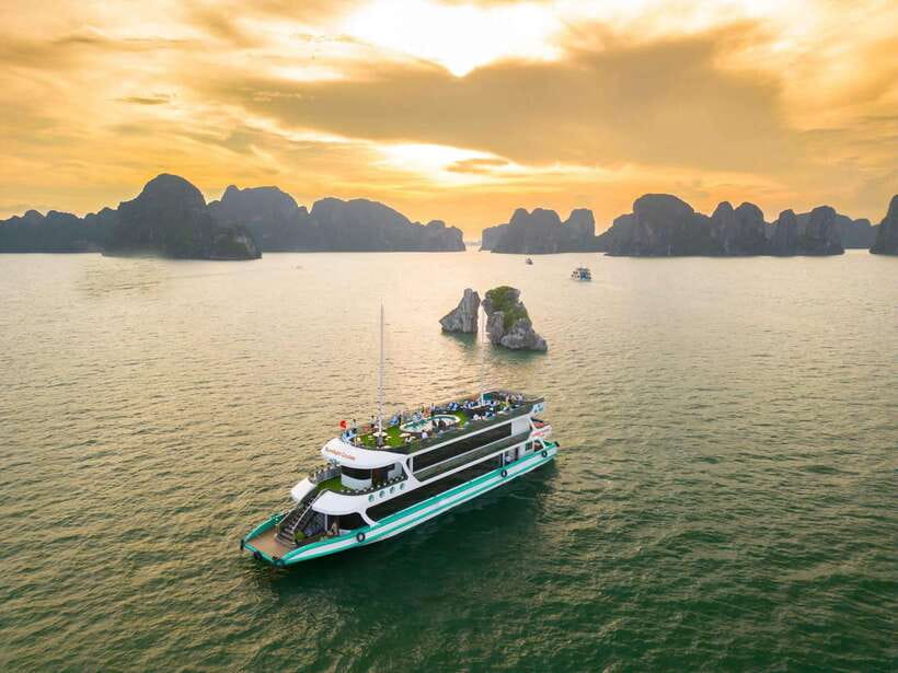 From Hanoi: Ha Long Bay Day Trip With Kayaking and Lunch - Onboard Experience