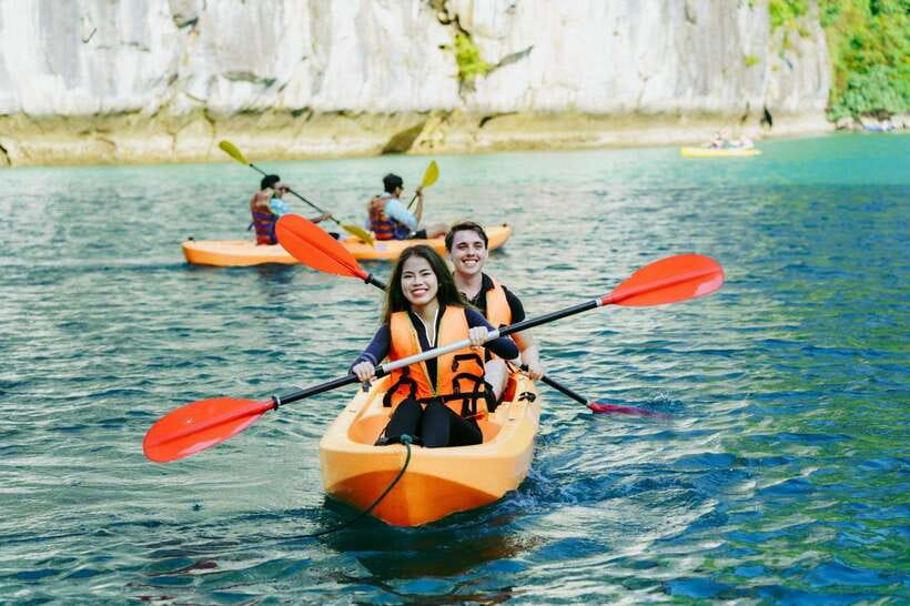 From Hanoi: Halong Bay Day Trip on Luxury Cruise - Transportation and Guide