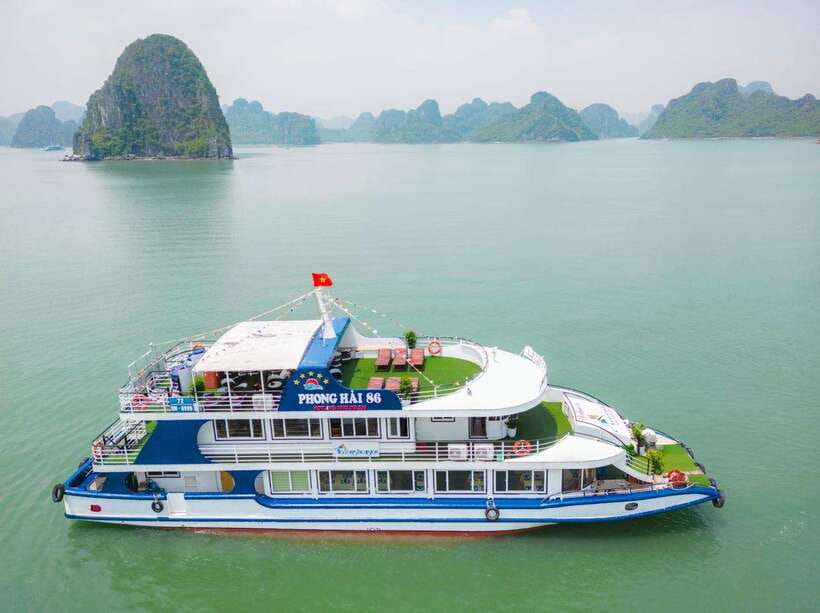 From Hanoi: Halong Bay Luxury Day Cruise With Lunch - Key Points