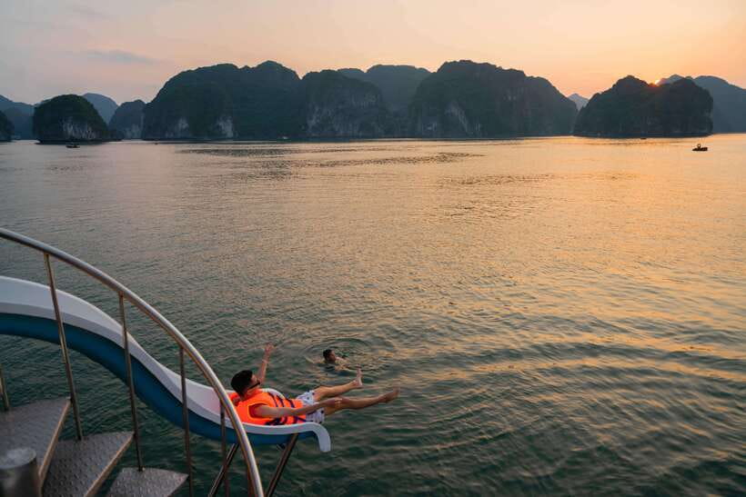 From Hanoi: Lan Ha Bay 1 Day With Interesting Activities - Morning Activities: Swimming, Kayaking, and Optional Water Sports