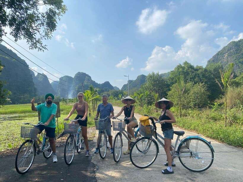 From Hanoi: Ninh Binh, Hoa Lu, Tam Coc & Mua Cave Day Tour - Cycling Through Local Villages