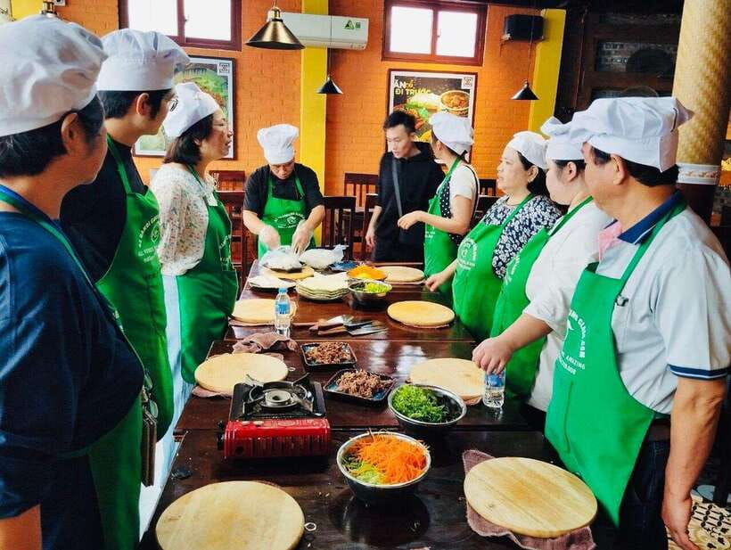 From Hanoi: Vietnamese Cooking Class in Hanoi Old Quarter - Guided Market Experience