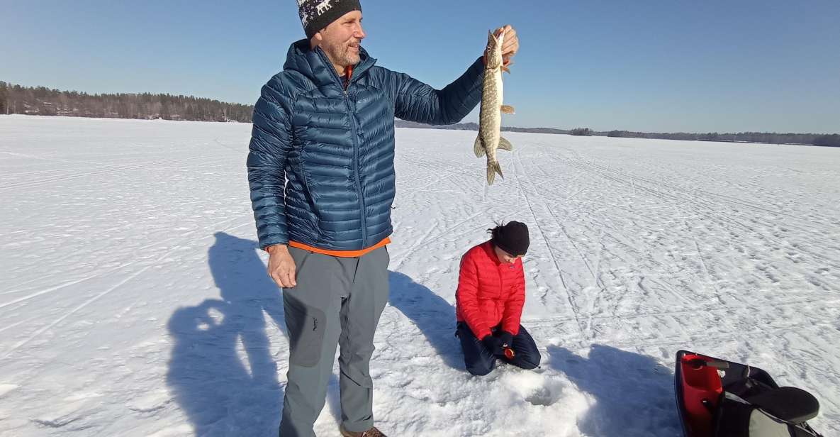 From Helsinki: Bodom Lake Ice Fishing with Food & Drinks - Price and Value