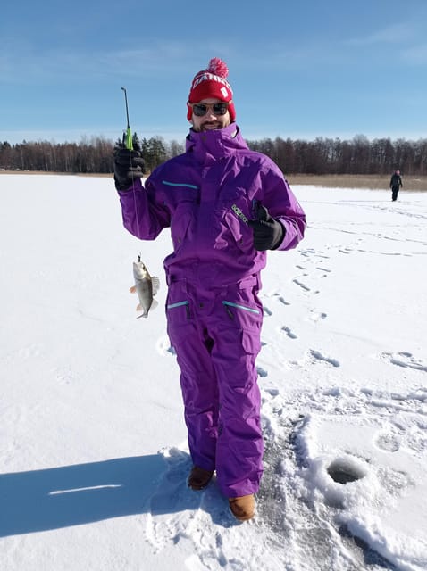 From Helsinki: Bodom Lake Ice Fishing with Food & Drinks - Authenticity and Review Highlights