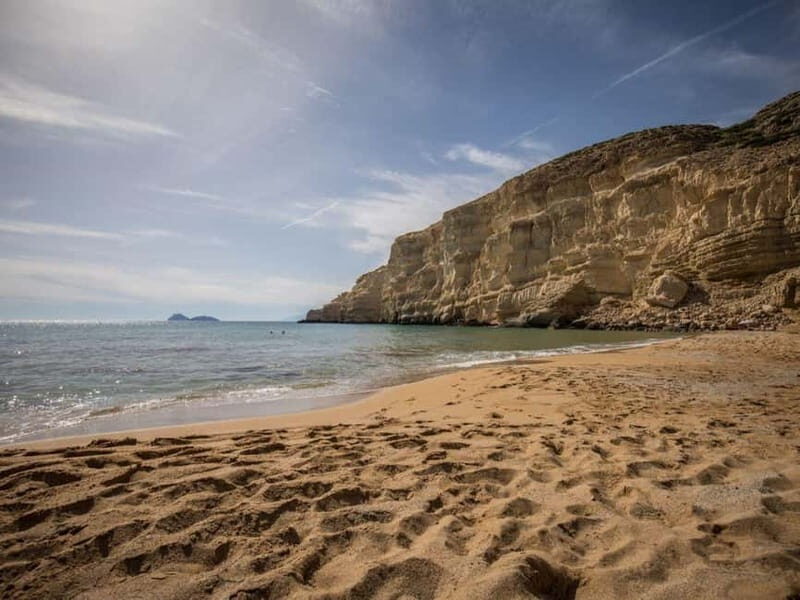 From Heraklion: Red Beach Tour with Hike, Pickup Included - What’s Included and What’s Not