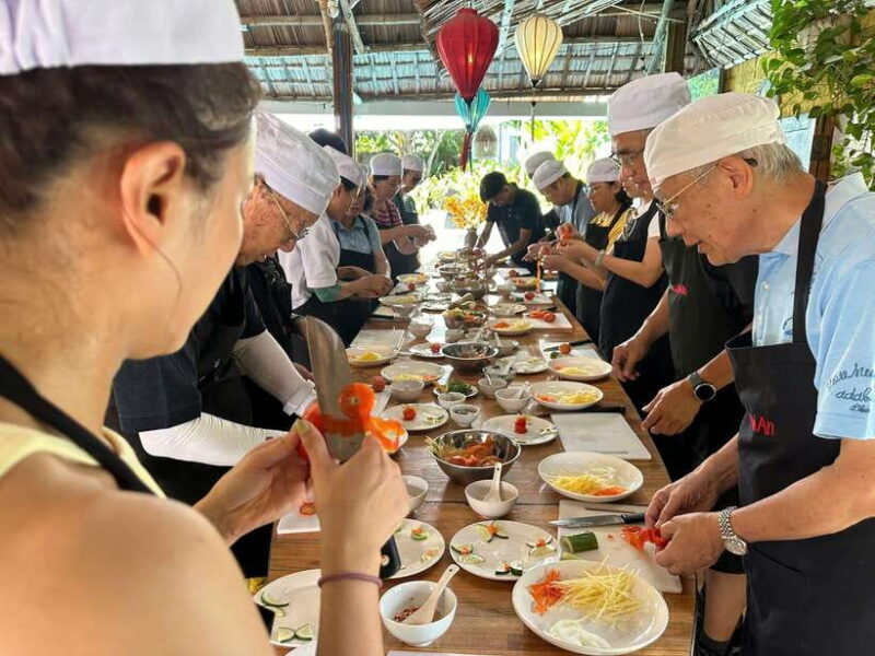 From Hoi An: Authentic Vietnamese Cooking Tour - Cooking Class Experience