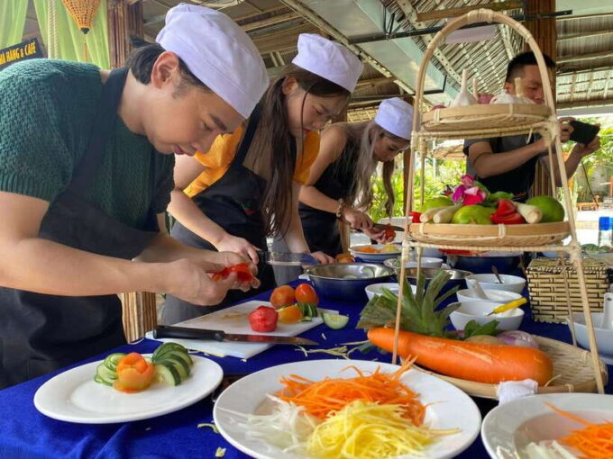 From Hoi An: Authentic Vietnamese Cooking Tour - Relaxation and Wellness Features