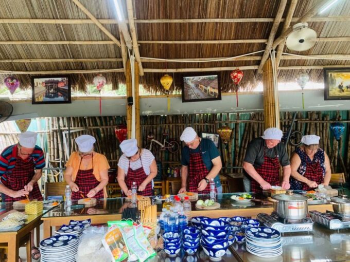 From Hoi An: Market Tour, Basket Boat Ride and Cooking Class - Meeting Point and Logistics