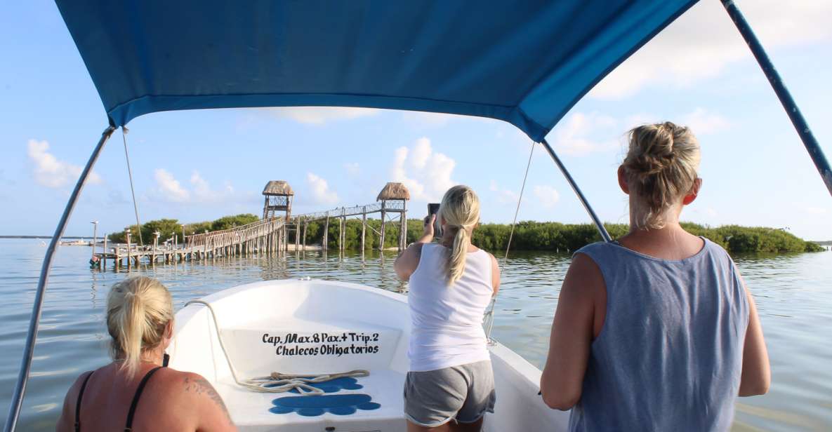 From Holbox: Speedboat Cruise With Lagoon Swim - Live Tour Guide