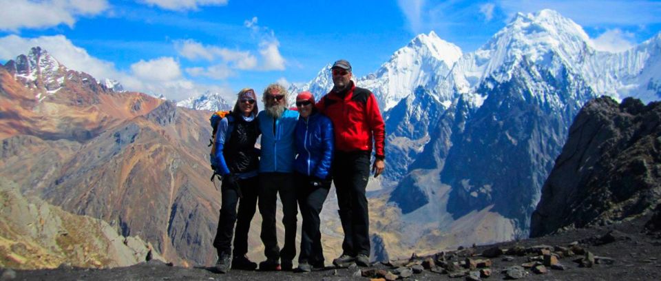 From Huaraz: Mini Trekking Huayhuash 4D/3N - Language and Guidance