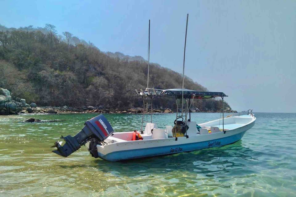 From Huatulco: Private 5 Bays Boat Tour - Snorkeling Adventure