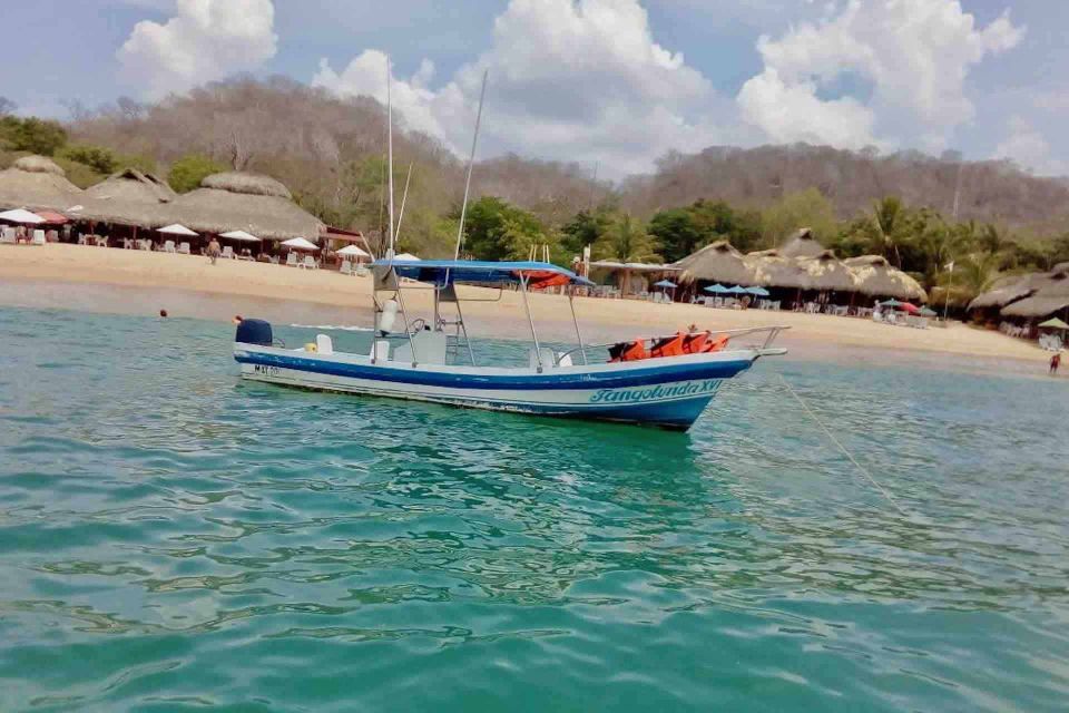 From Huatulco: Private 5 Bays Boat Tour - Inclusions and Exclusions