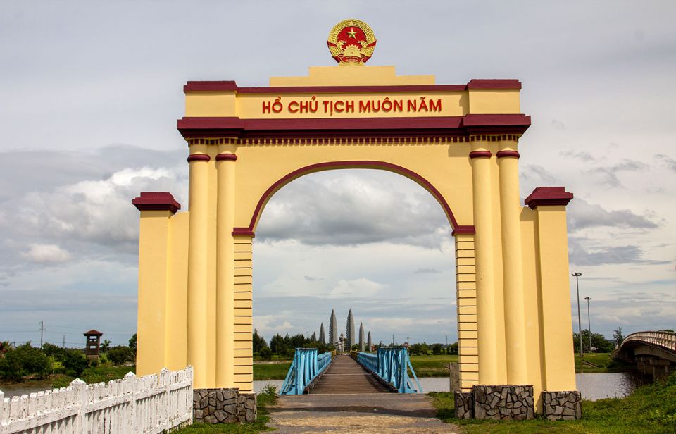 From Hue: DMZ Tour Visit Vinh Moc Tunnels, Khe Sanh and More - Hien Luong Bridge