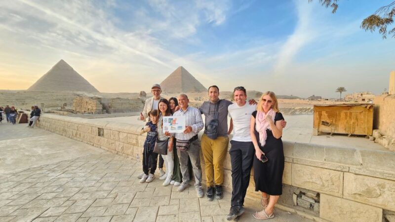 From Hurghada: Pyramids & Museum Small Group Tour by Van - Itinerary Highlights