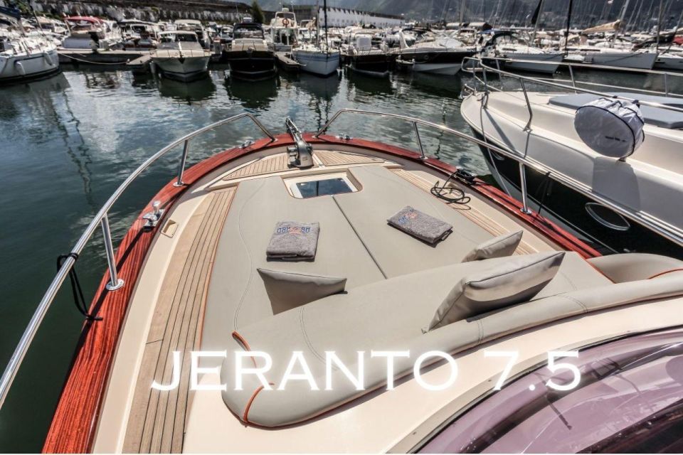 From Ischia: Positano and Amalfi Full-Day Boat Experience - Safety Information