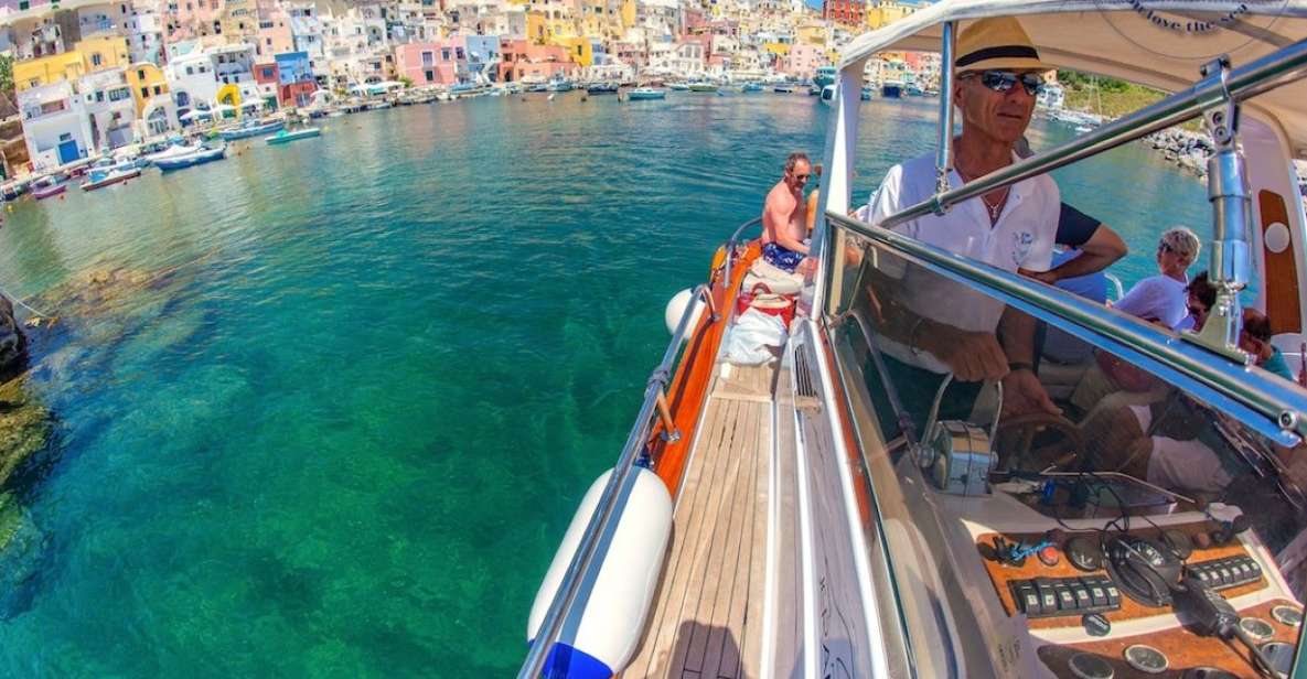 From Ischia: Procida Island Guided Cruise - Onboard Experience