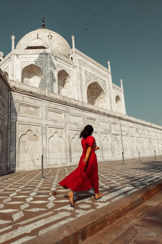 From Jaipur: Private Tajmahal Sunrise & Agra CityTour By Car - Experience the Taj Mahal