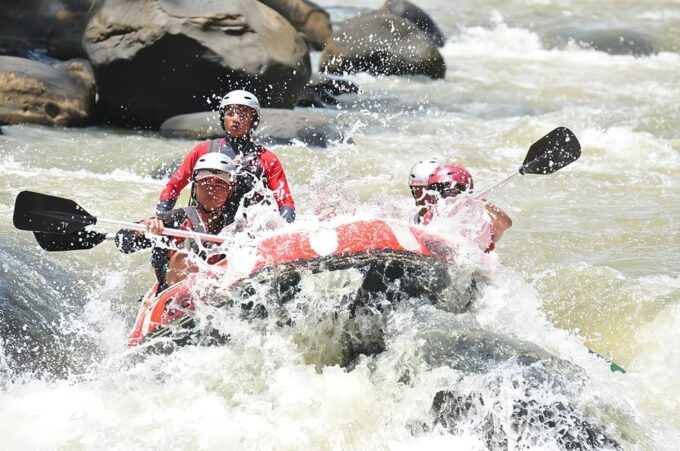 From Jakarta : Rafting Crusher Sport & Paintball Games - Paintball Games Excitement
