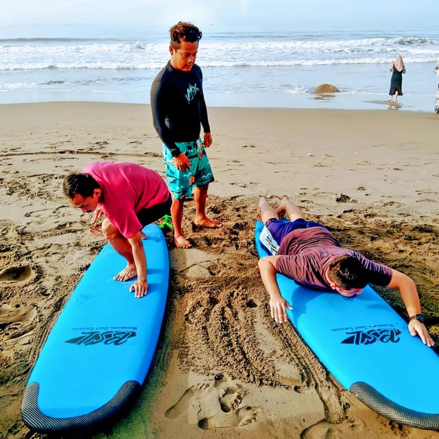From Jakarta : Surfing Lesson 2 Day 1 Night - Itinerary Details