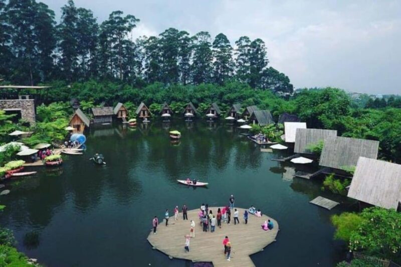 From Jakarta : White Crater, Pinisi Lake, Tea Plantation - Tea Plantation: Fresh Air