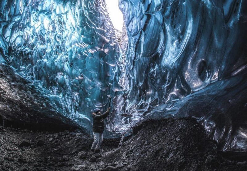 From Jökulsárlón: Crystal Ice Cave Vatnajökull Glacier Tour - The Scenic Drive and Surroundings