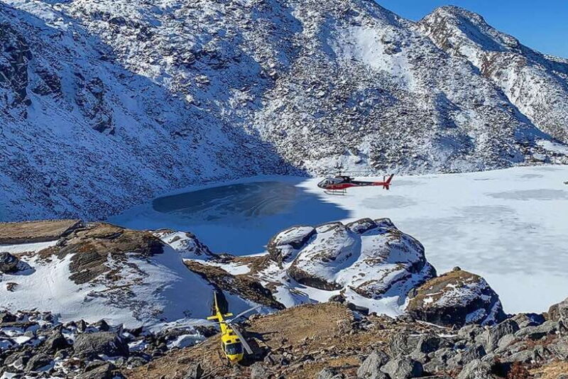 From Kathmandu: Helicopter Tour to Langtang- Gosaikunda - Key Points
