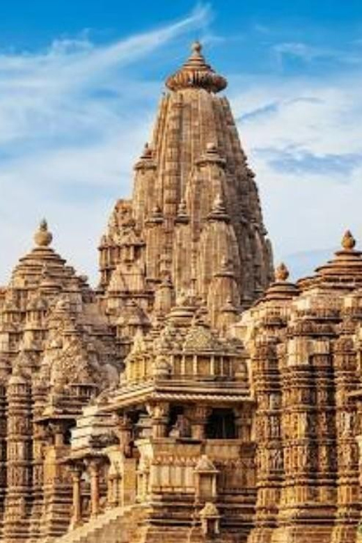 From Khajuraho: Private Guided Temple Tour With Waterfall - Experience Highlights