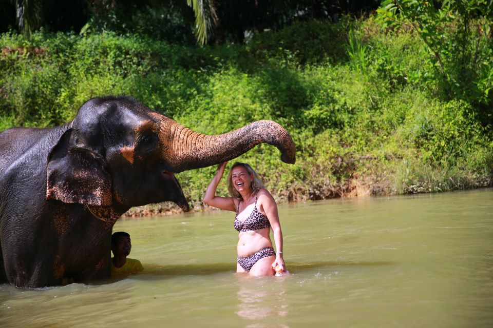 From Khao Lak: Day Trip to Khao Sok With Elephant Camp Visit - Canoeing on the River