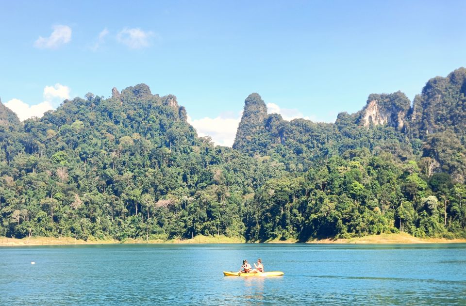 From Khao Lak: Khao Sok & Cheow Lan Lake Tour With Kayaking - Pickup and Drive