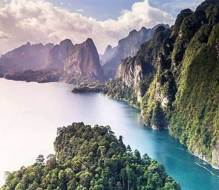 From Khao Lak: Khao Sok Lake, Bamboo Rafting and Cave Tour - Key Points