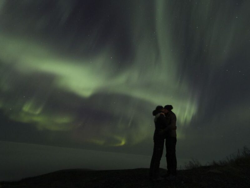 From Kiruna: Northern Lights Guided Husky Sledding Adventure - Key Points