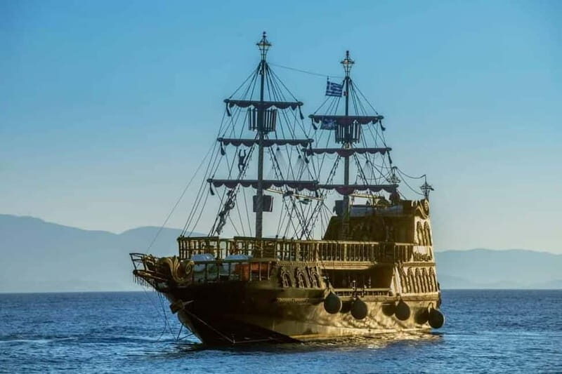 From Kos: Pserimos Island Pirate Boat Cruise with Lunch - Key Points