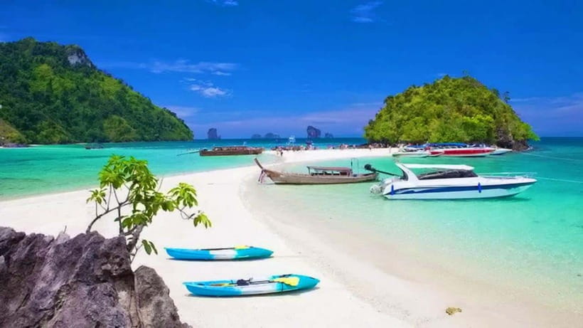 From Krabi: 4 Islands Day Trip by Luxury Speed Boat - Trip Overview and Pricing