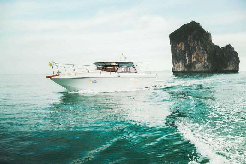 From Krabi: 4 Islands Private Haft-Day By Luxury Speed Boat - Discovering Poda Island (Ko Poda)