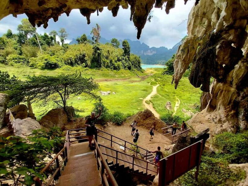 From Krabi : Khao Sok Cheow Lan Lake : LUNCH at PHUTAWAN - Getting to Khao Sok National Park