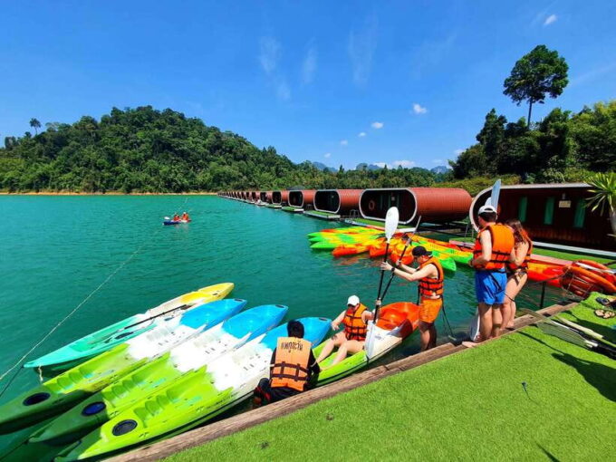 From Krabi : Khao Sok Cheow Lan Lake : LUNCH at PHUTAWAN - Booking and Pickup Details