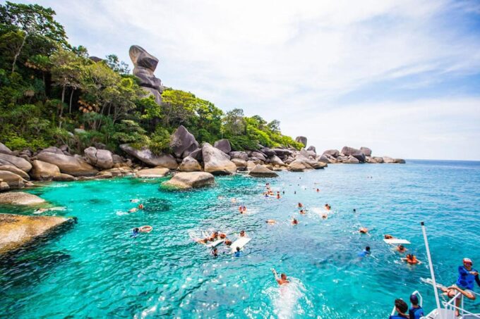 From Krabi: Similan Islands Snorkeling Trip by Speedboat - Breathtaking Views From Sailing Rock