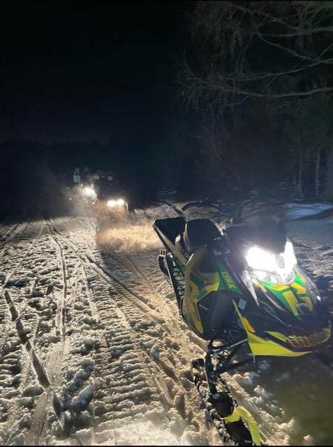 From Krakow: Zakopane Snowmobile NIGHT Ride, Bonfire, - Key Points