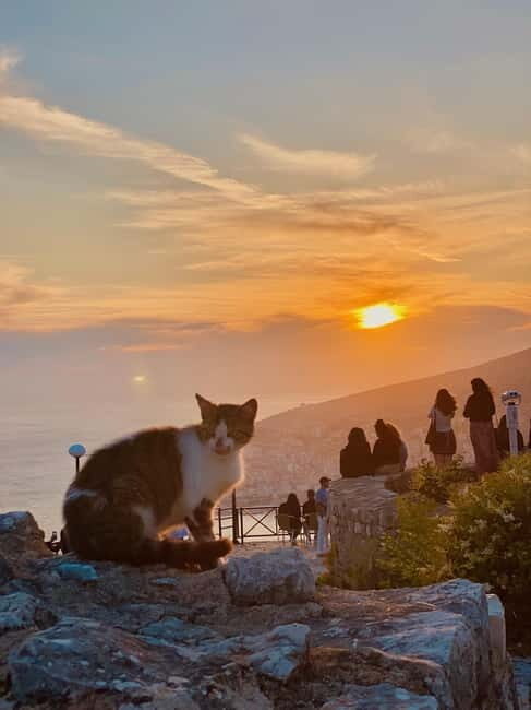 From Ksamil & Sarande: Blue eye & Lekursi Castle SUNSET - Key Points