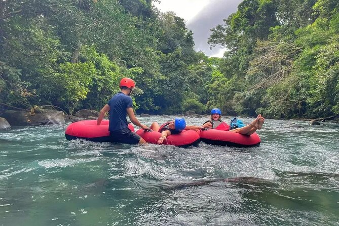 From La Fortuna: Río Celeste Tubing, Night Tour and Natural Pool. - Nighttime Exploration