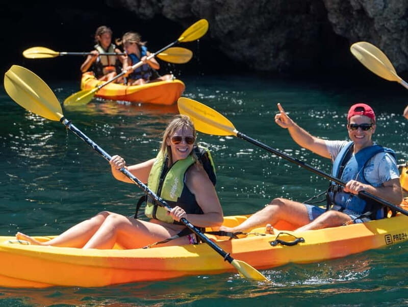 From Lagos: Ponta da Piedade Caves Kayak Tour from Catamaran - What the Reviews Say