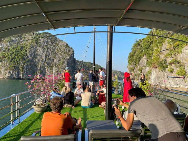 From Lan Ha Bay: Navy Peak, Viet Hai Village, and Monkey … - The Adventure at Tien Duc Cave